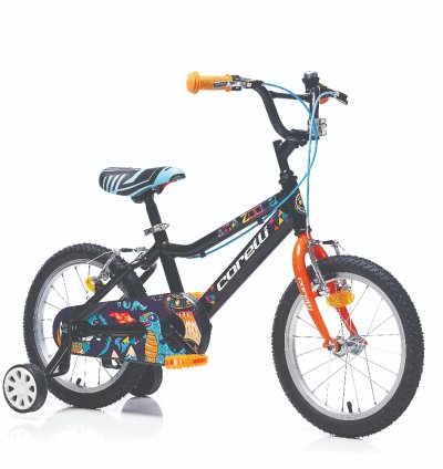 Corelli Zooma 16 Jant Siyah-Turuncu